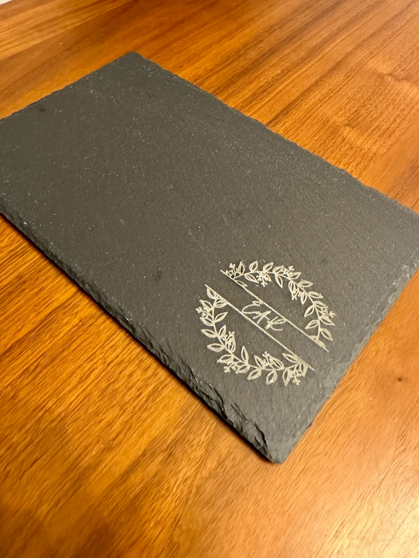 Slate Cheese Board personalized